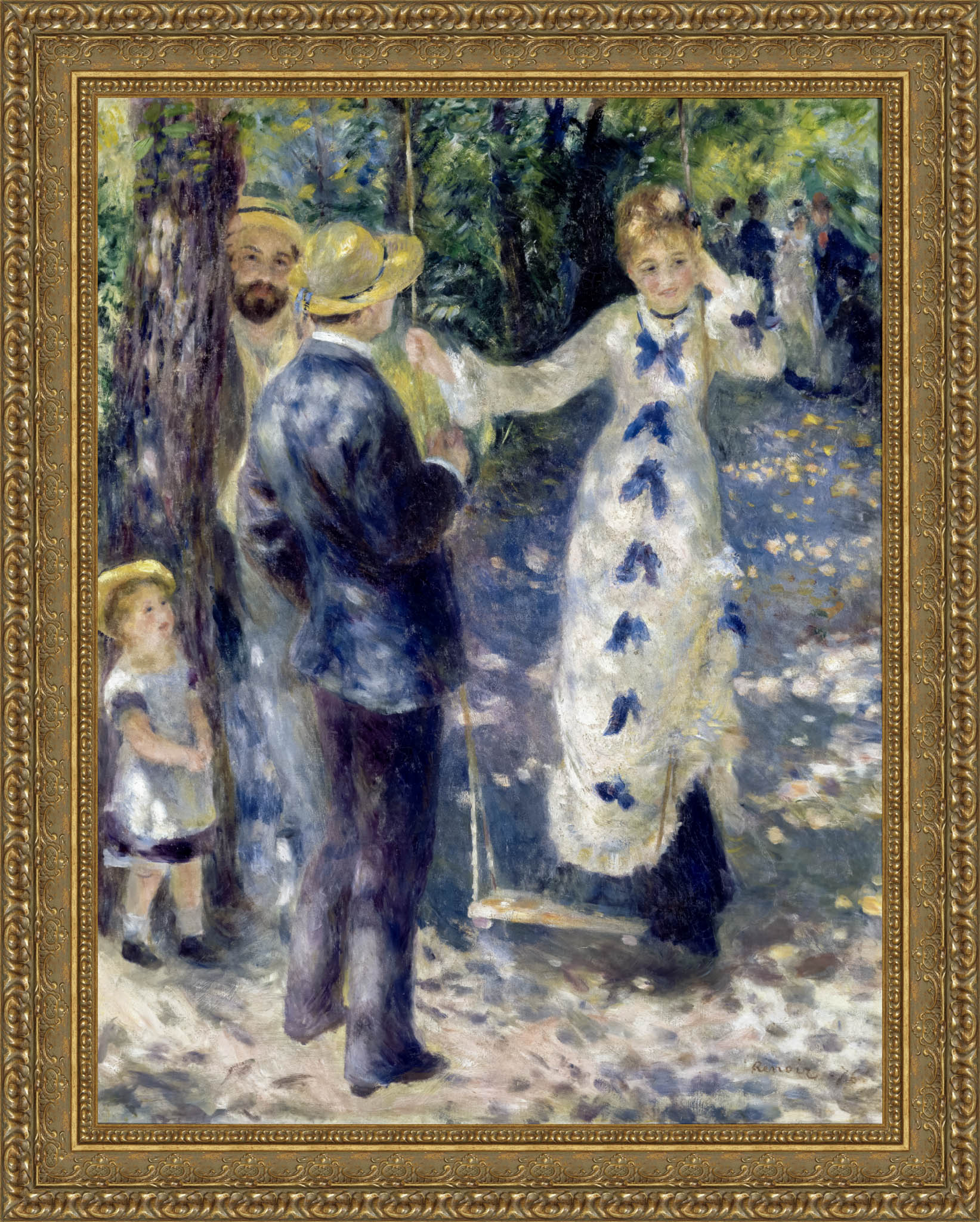 The Swing – Pierre - Auguste Renoir, 1876 - Canvas Classics