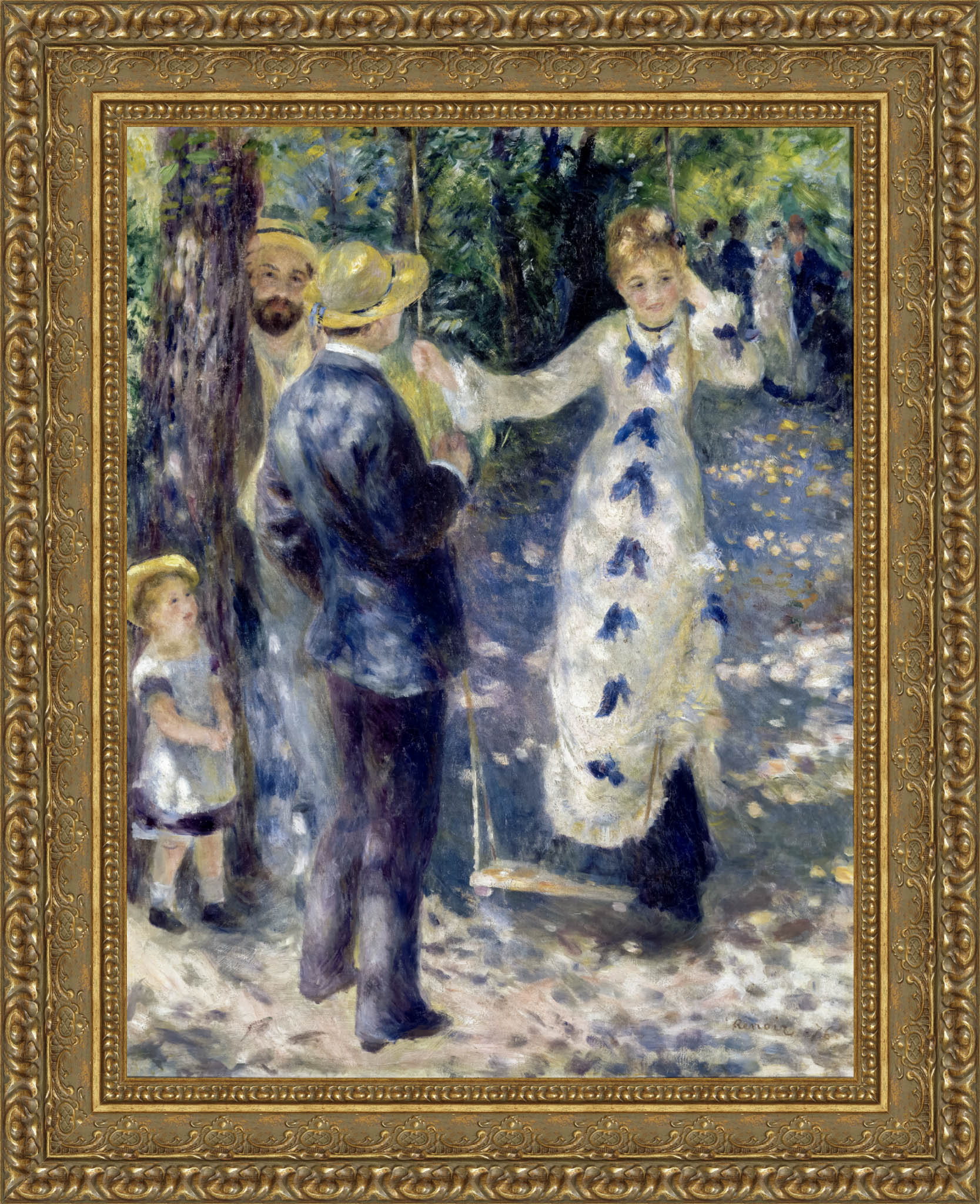 The Swing – Pierre - Auguste Renoir, 1876 - Canvas Classics