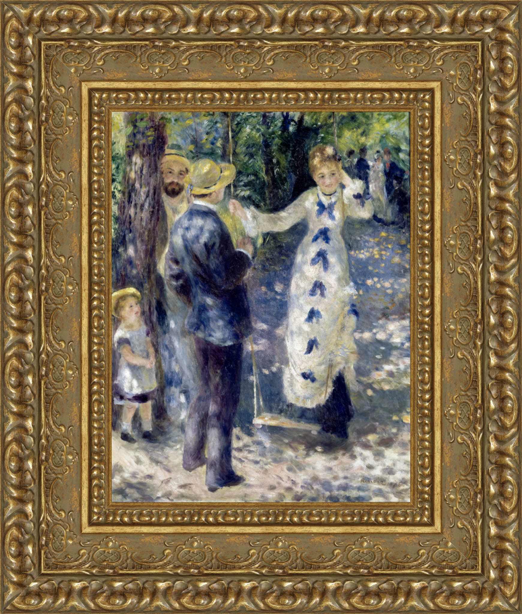 The Swing – Pierre - Auguste Renoir, 1876 - Canvas Classics