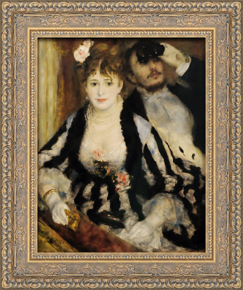 The Theater Box – Pierre-Auguste Renoir, 1874