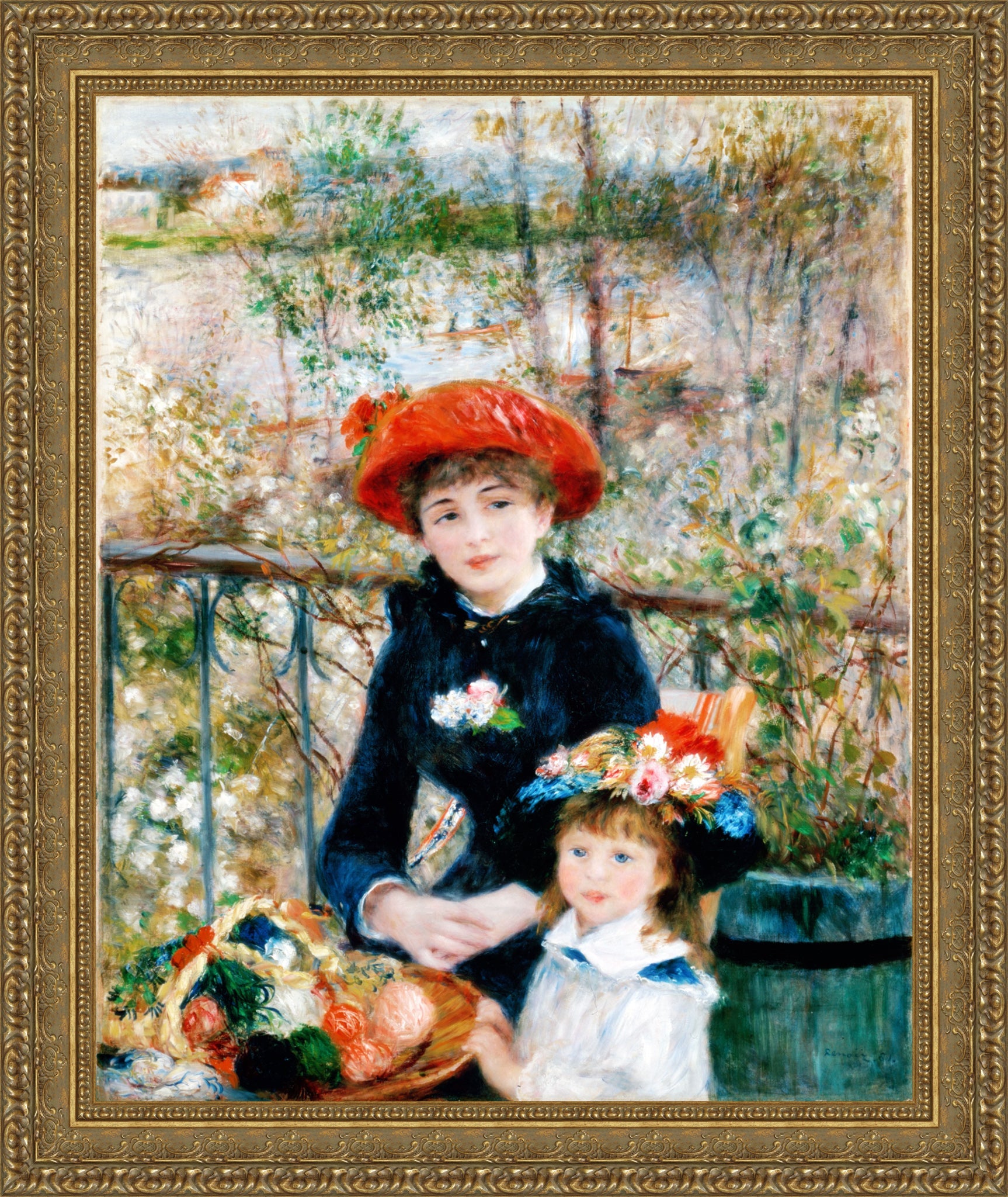 Two Sisters On The Terrace