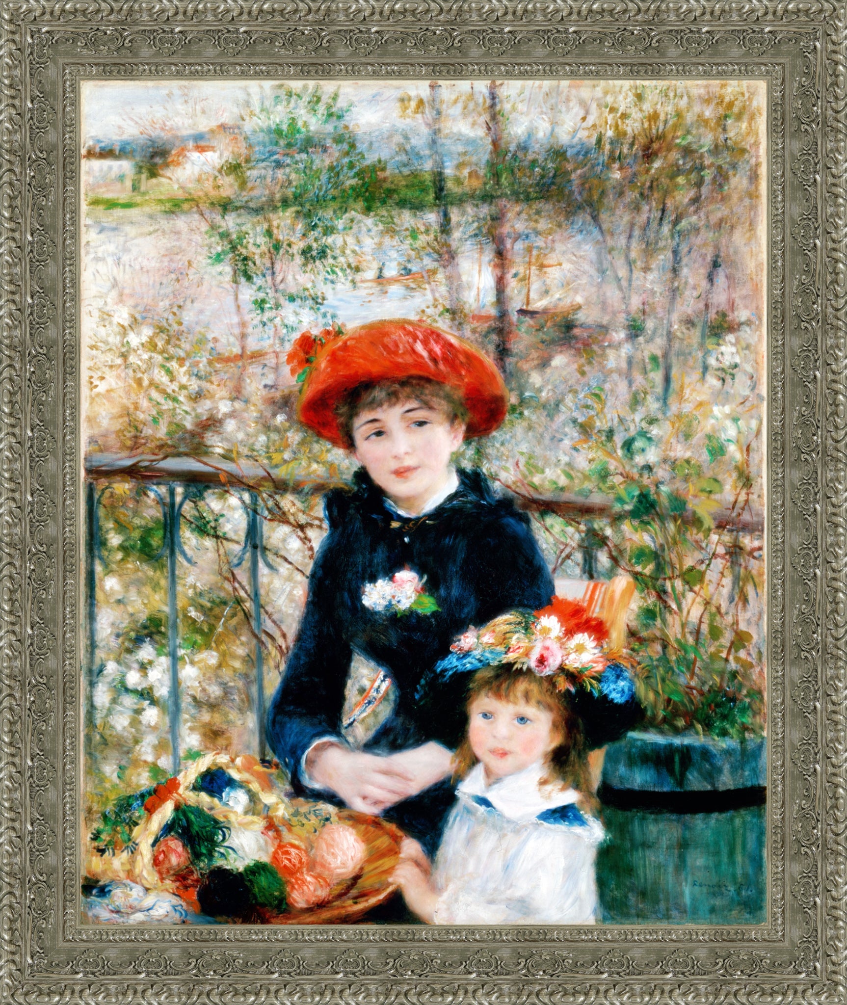Two Sisters On The Terrace