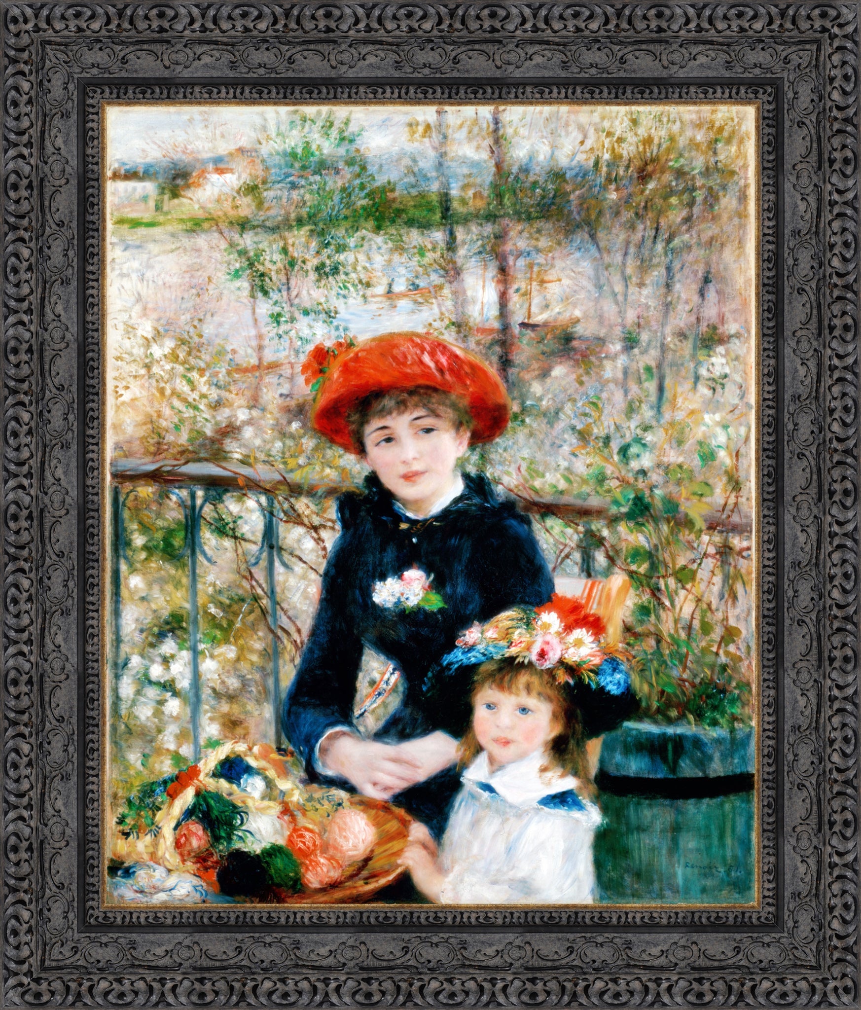 Two Sisters On The Terrace