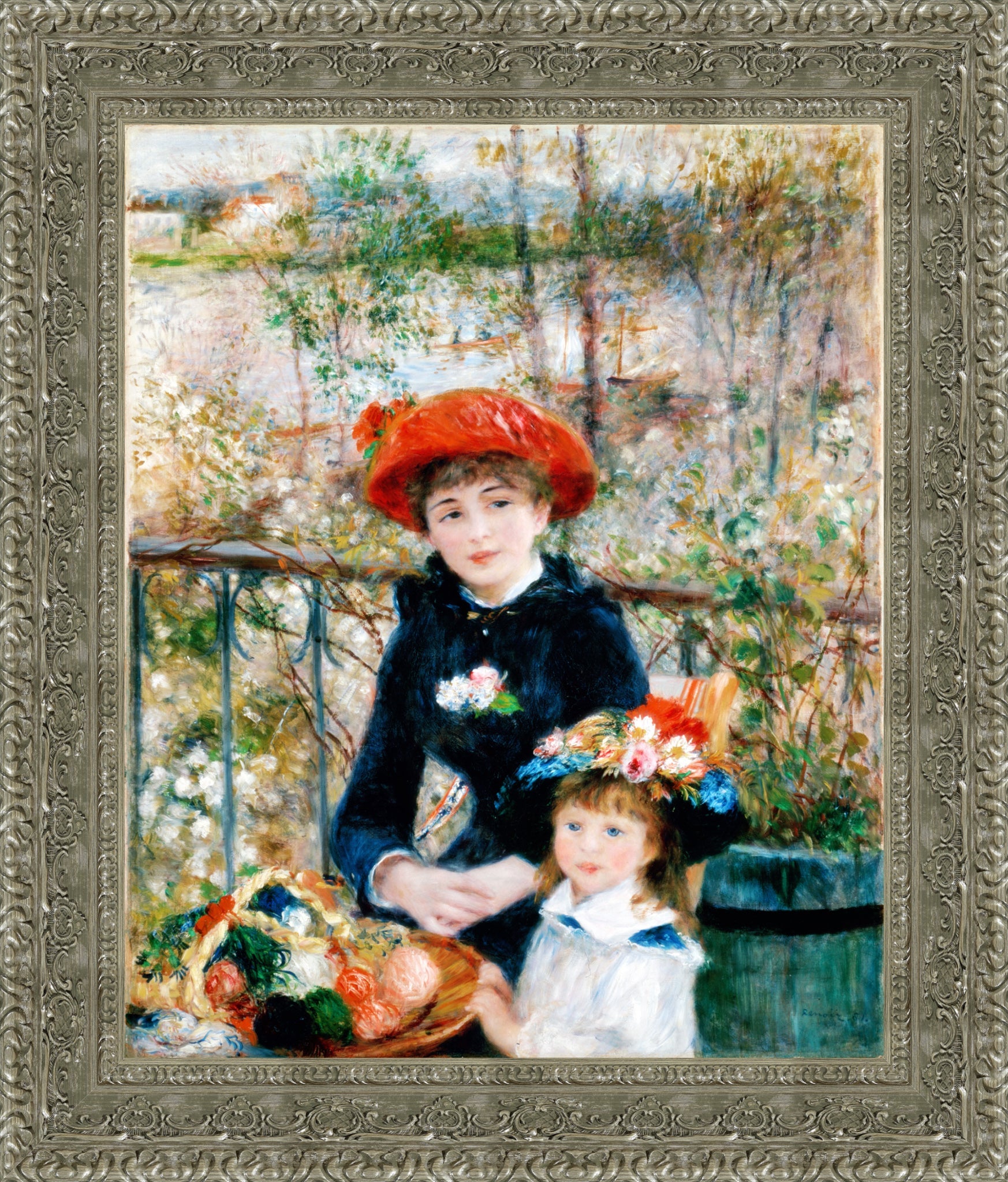 Two Sisters On The Terrace