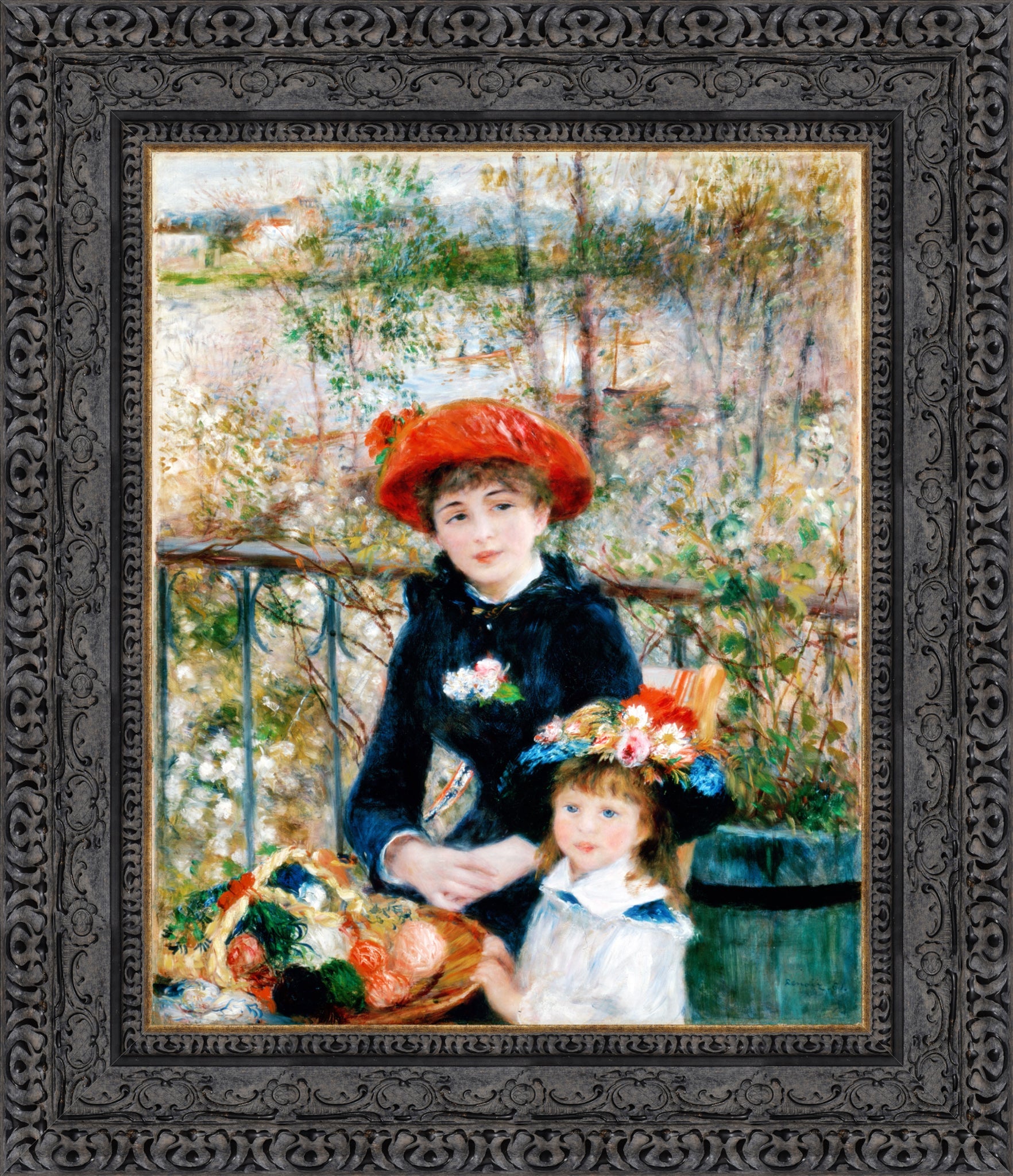 Two Sisters On The Terrace