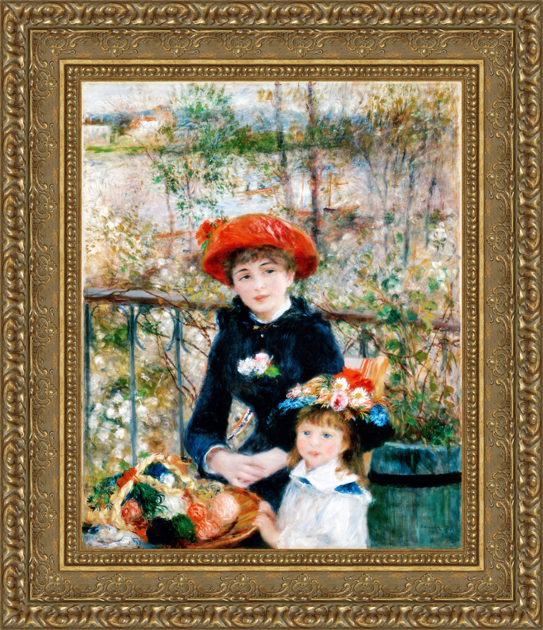 Two Sisters On The Terrace