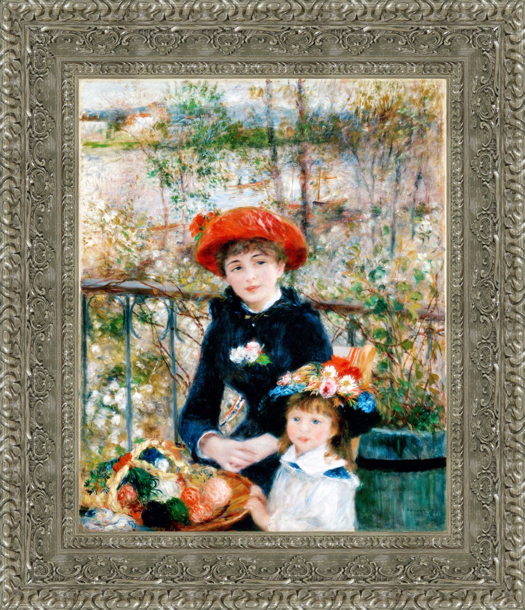 Two Sisters On The Terrace
