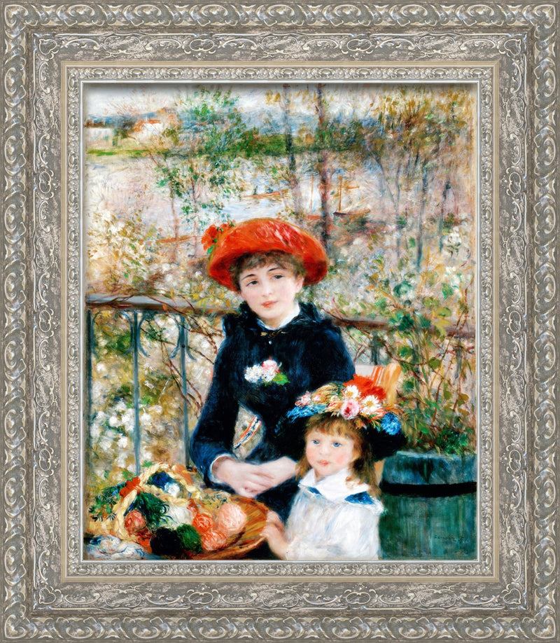 Two Sisters (On the Terrace) – Pierre-Auguste Renoir, 1881