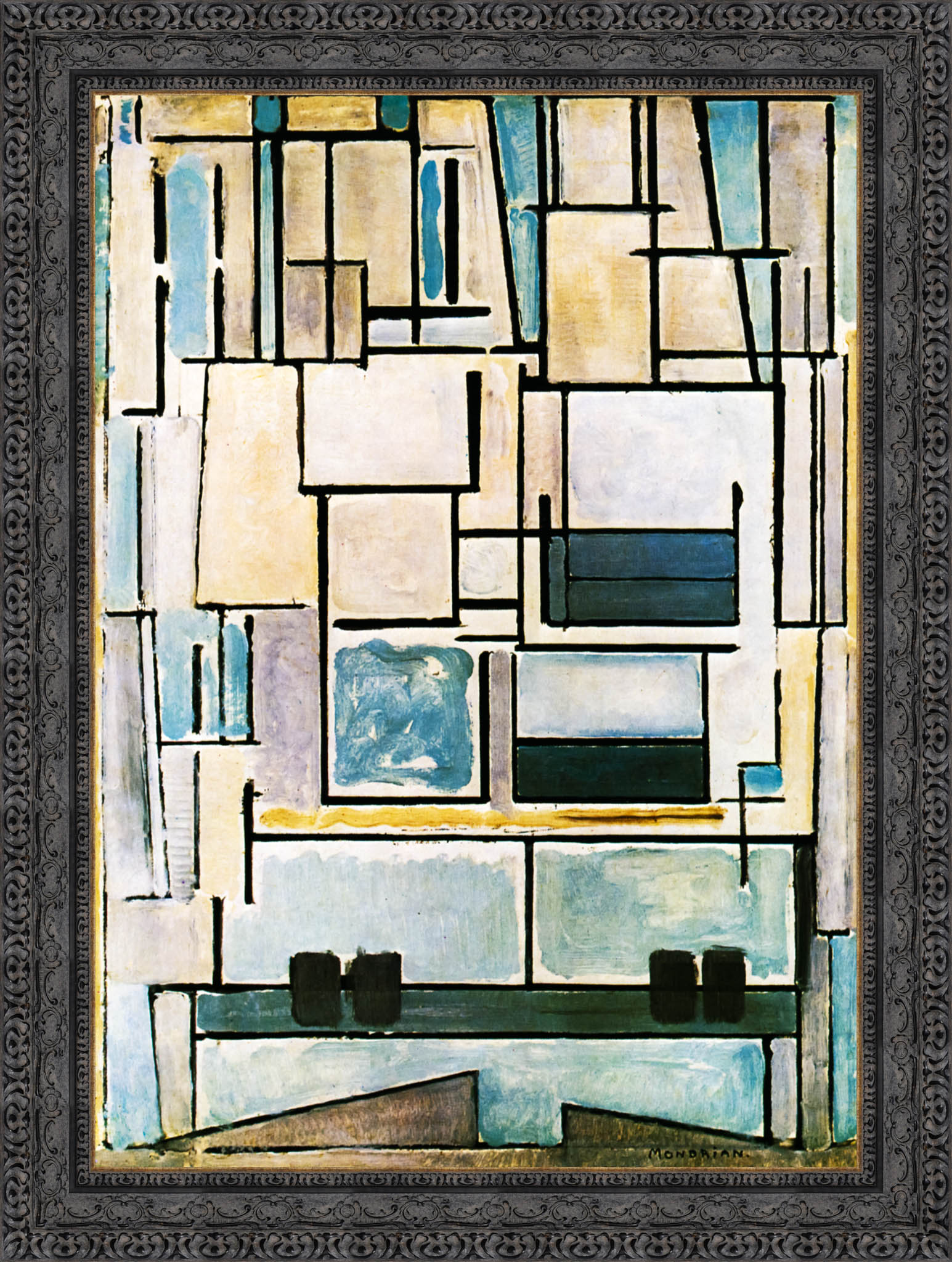 Blue Facade 1914 - Canvas Classics