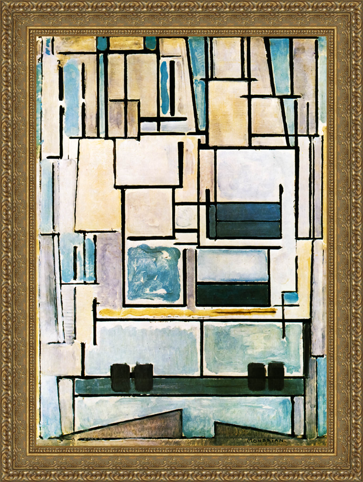 Blue Facade 1914 - Canvas Classics