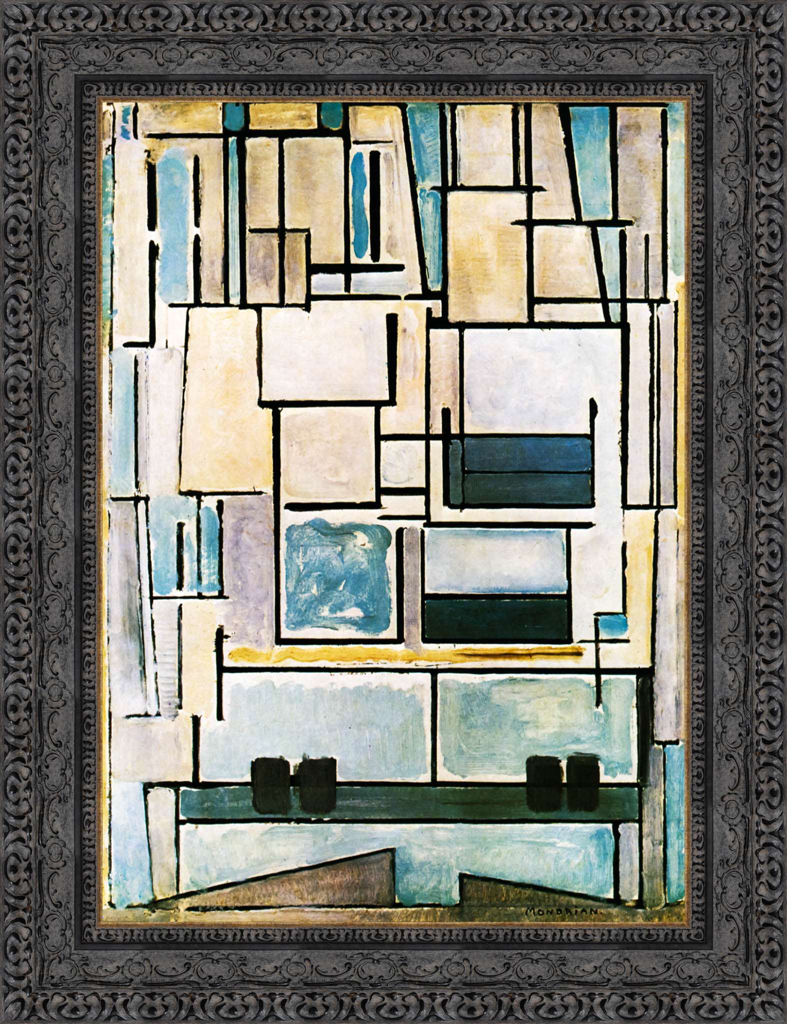Blue Facade 1914 - Canvas Classics