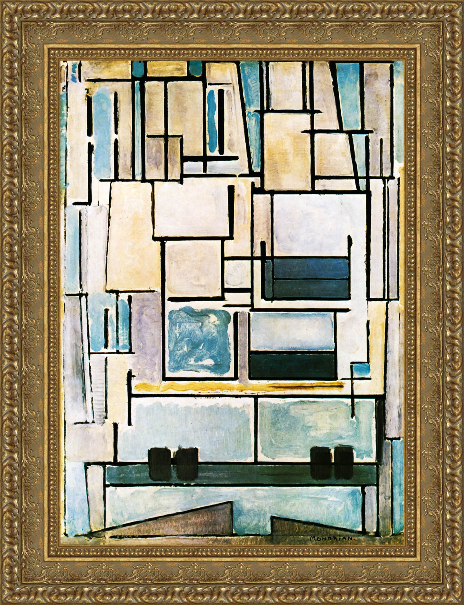 Blue Facade 1914 - Canvas Classics