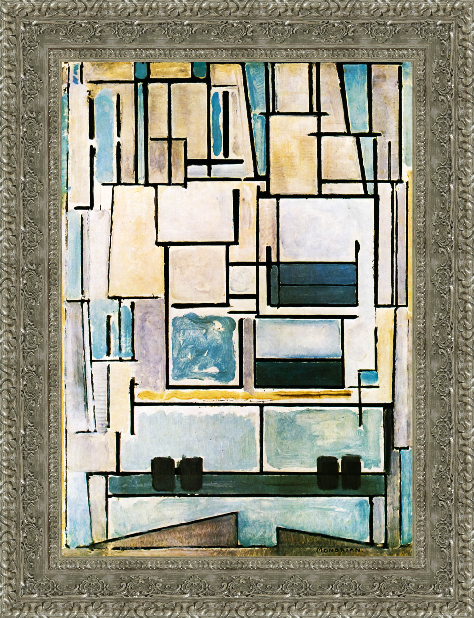 Blue Facade 1914 - Canvas Classics