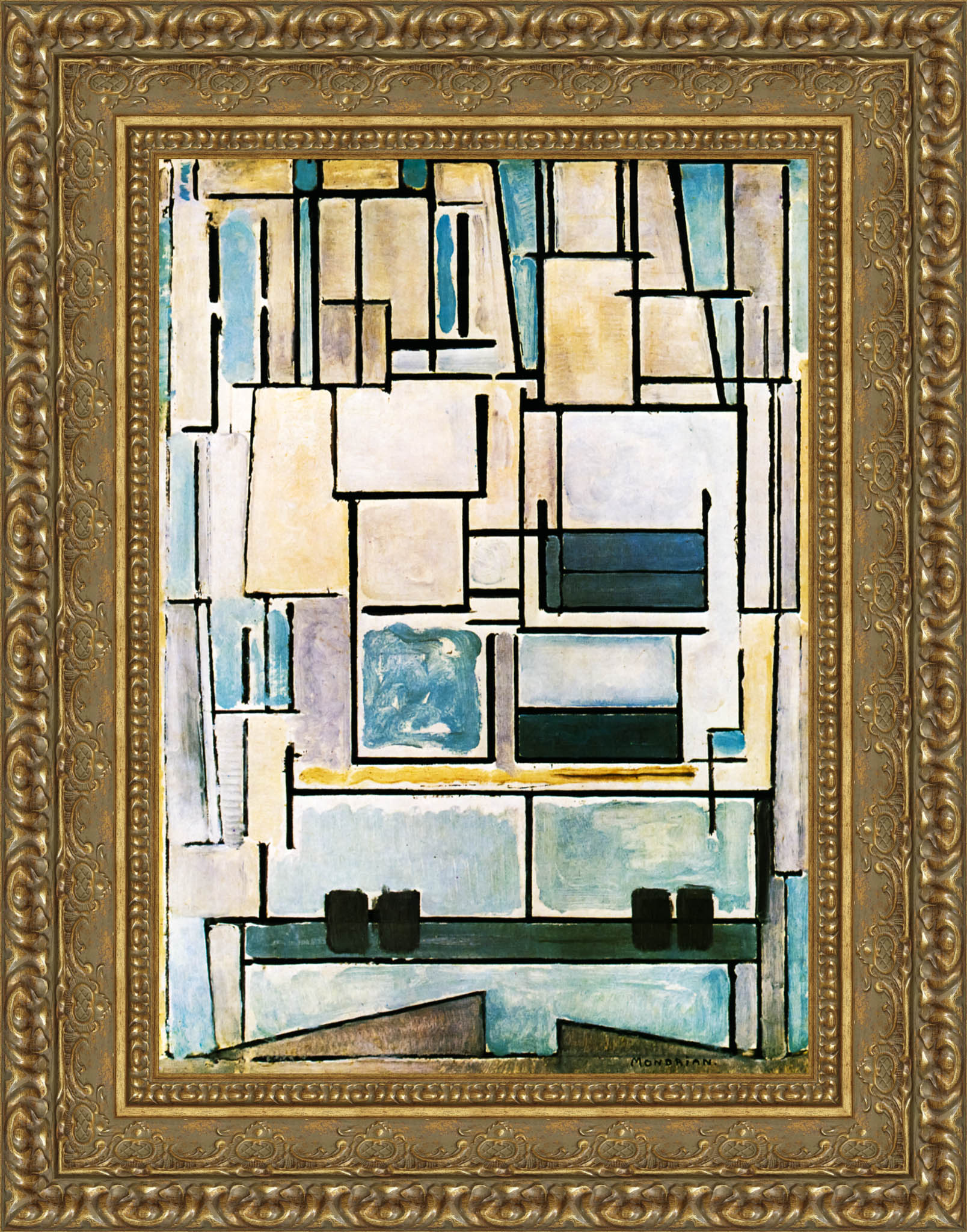 Blue Facade 1914 - Canvas Classics