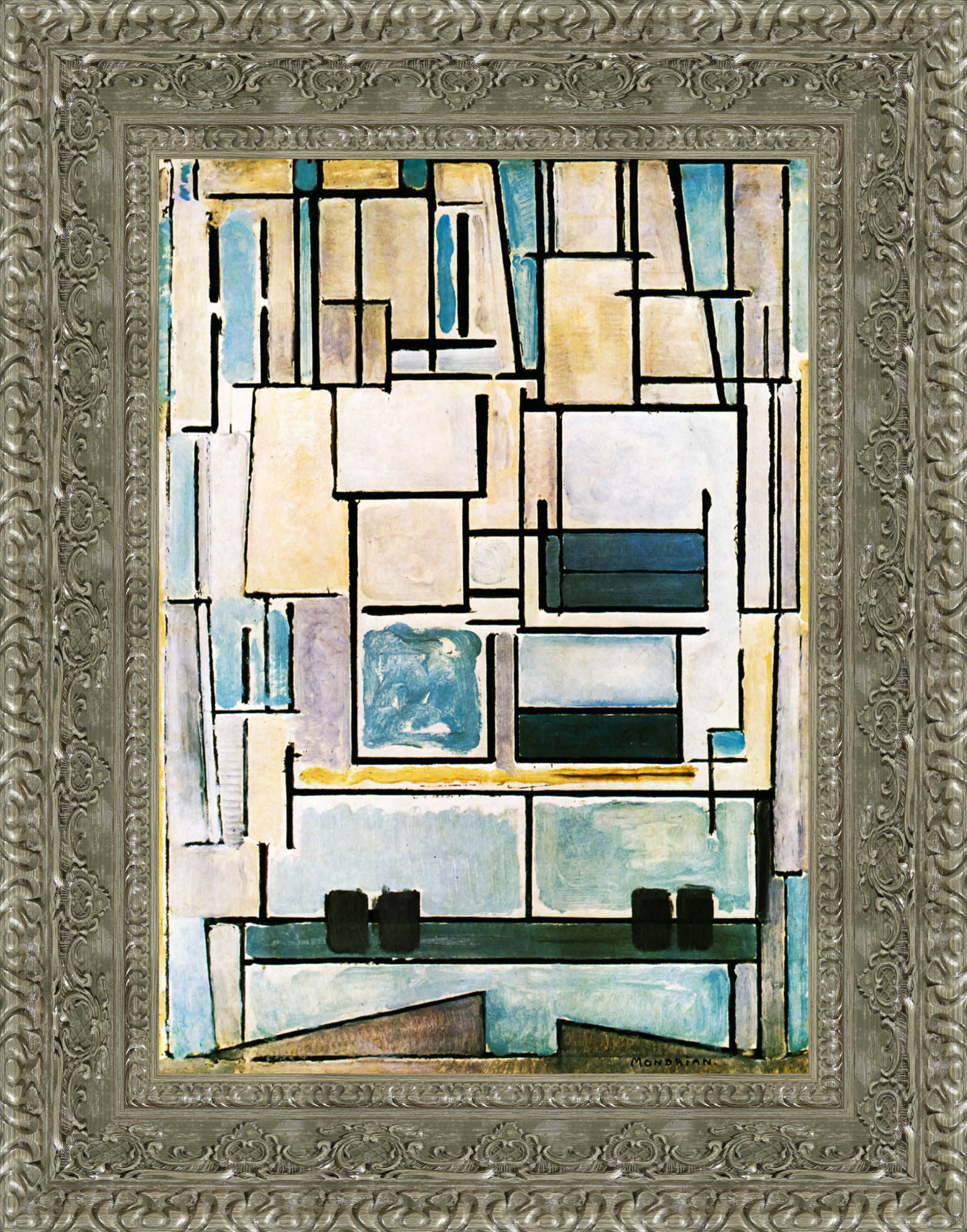 Blue Facade 1914 - Canvas Classics