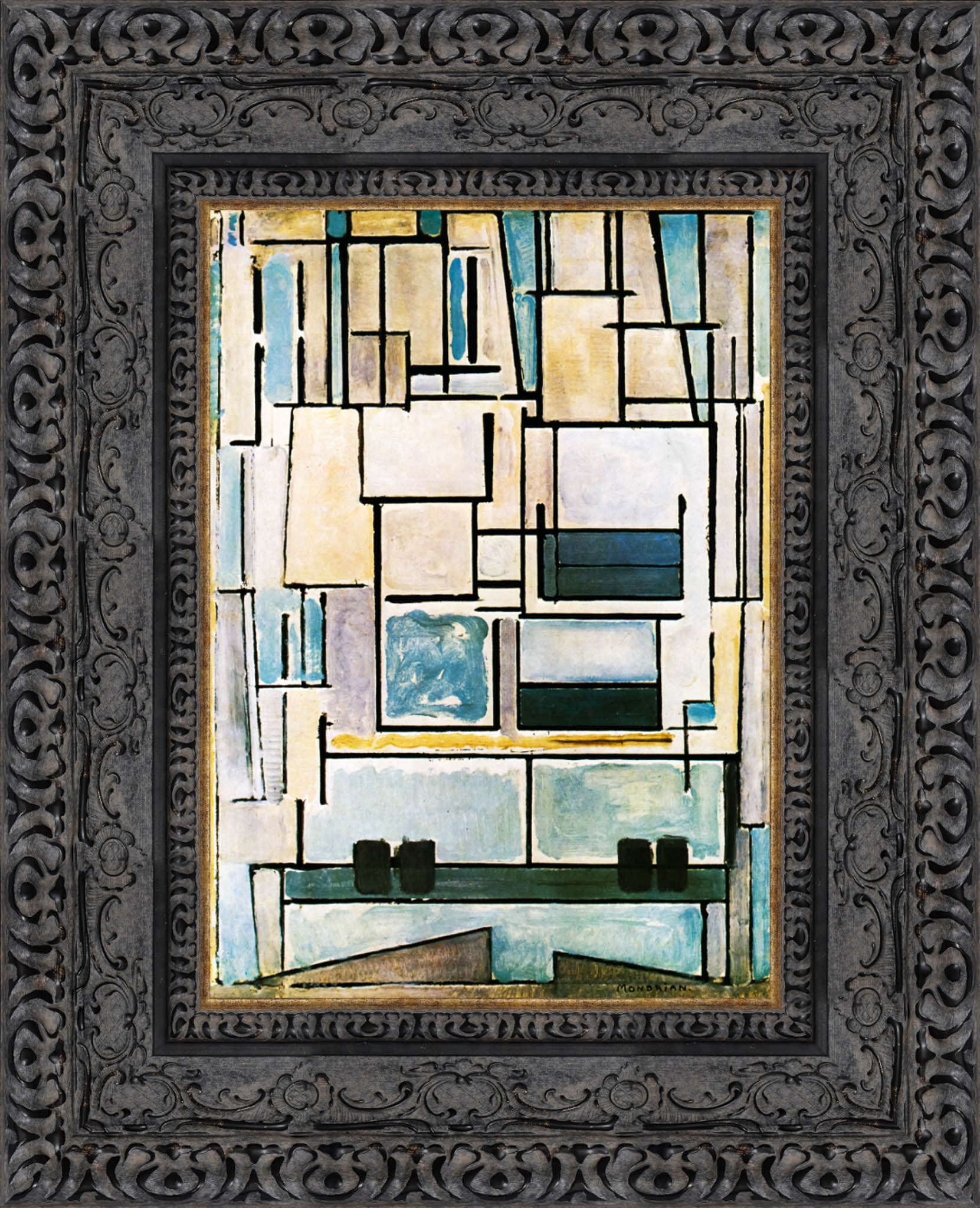 Blue Facade 1914 - Canvas Classics