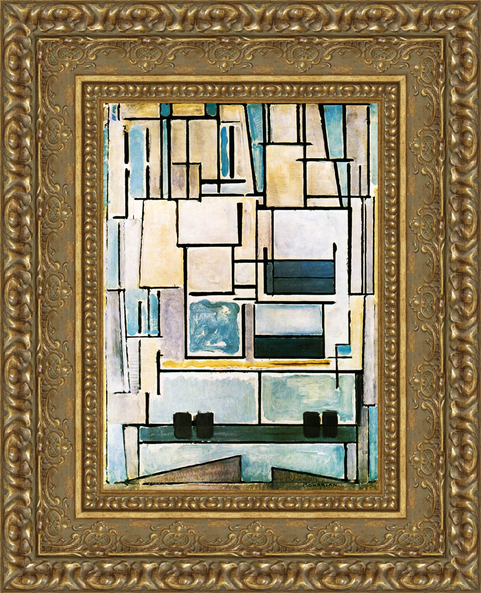 Blue Facade 1914 - Canvas Classics