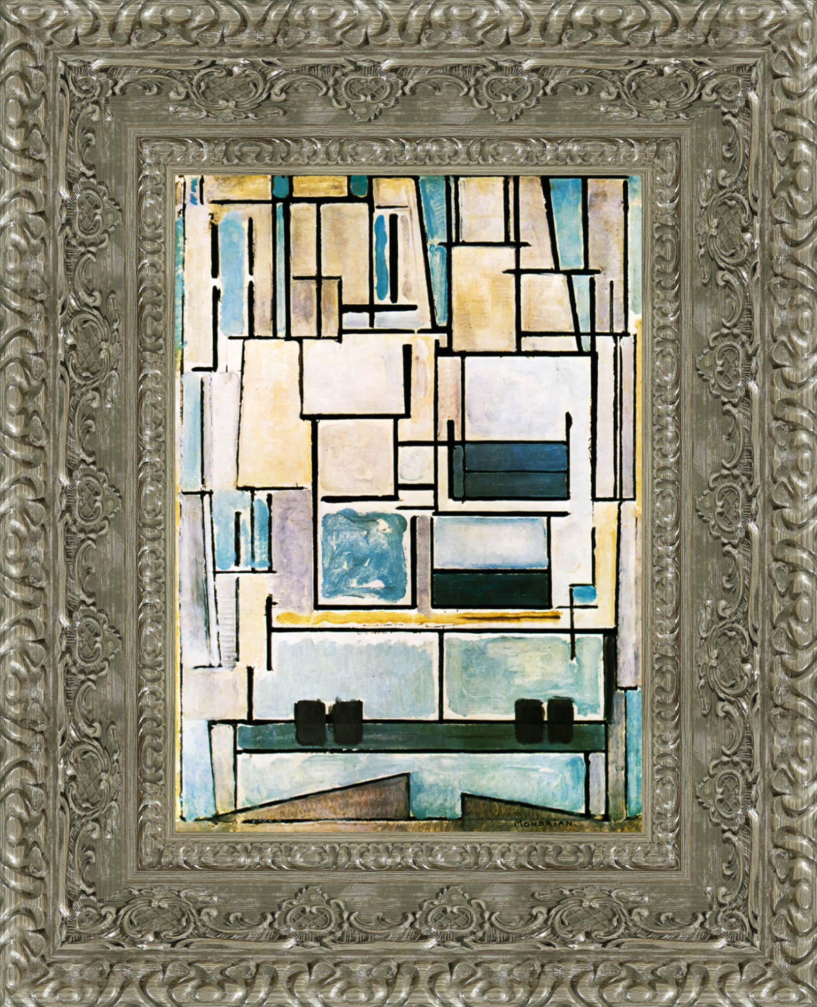 Blue Facade 1914 - Canvas Classics