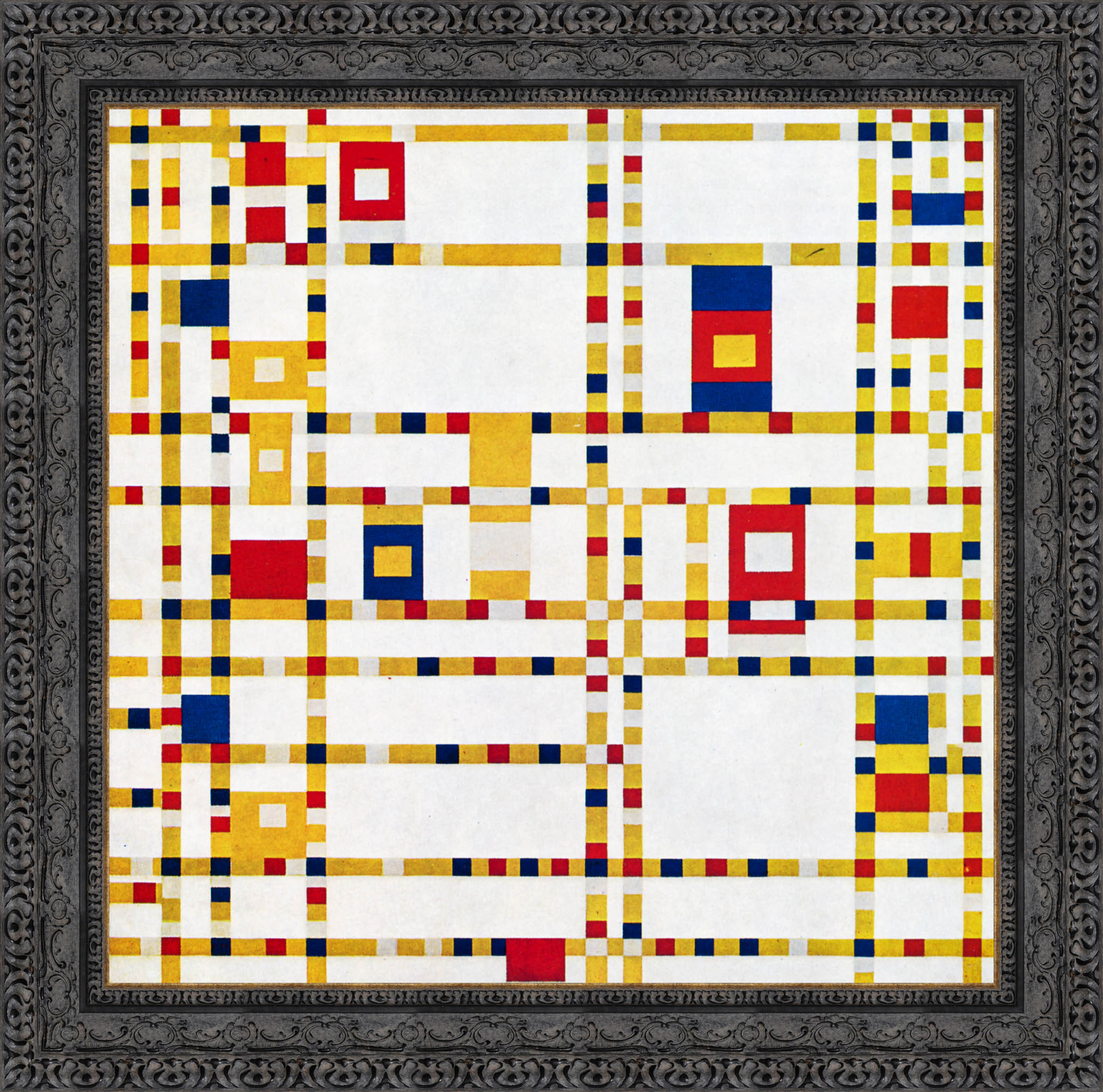 Broadway Boogie Woogie – Piet Mondrian, 1942 - 43 - Canvas Classics