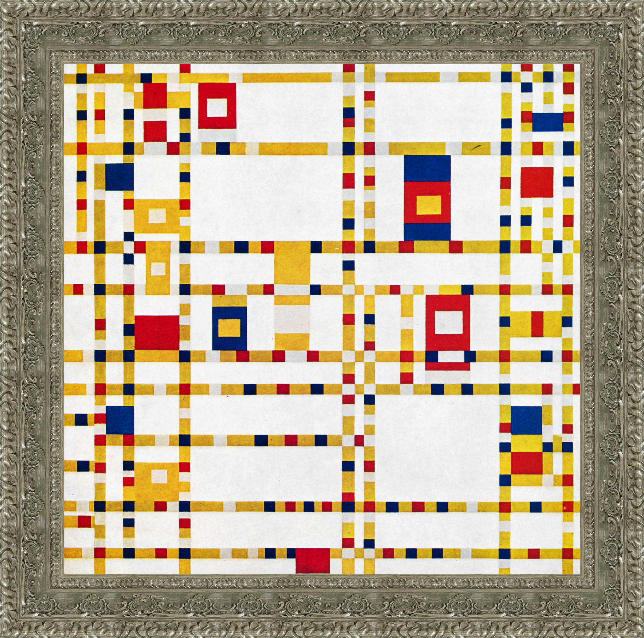 Broadway Boogie Woogie – Piet Mondrian, 1942 - 43 - Canvas Classics