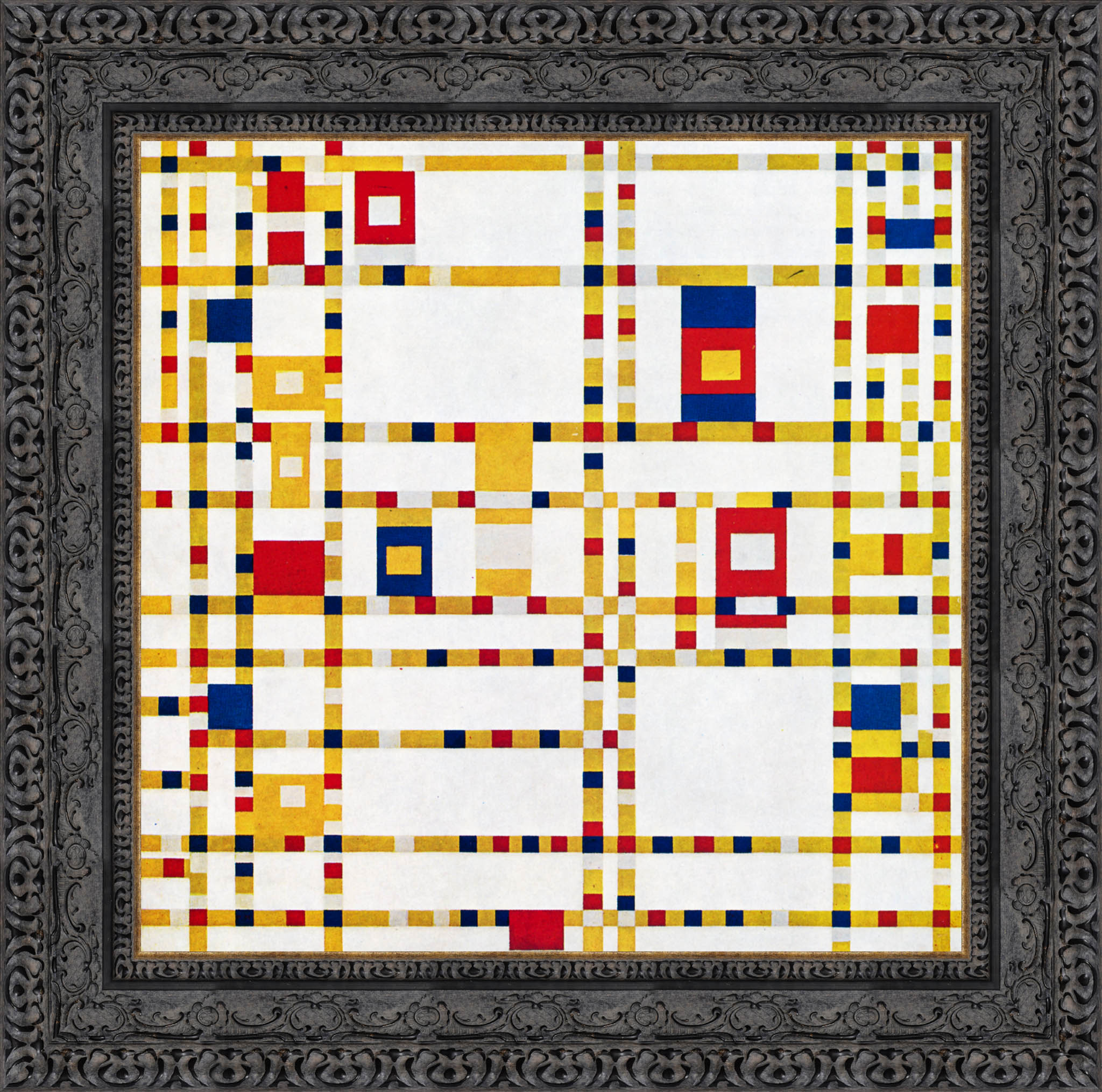 Broadway Boogie Woogie – Piet Mondrian, 1942 - 43 - Canvas Classics