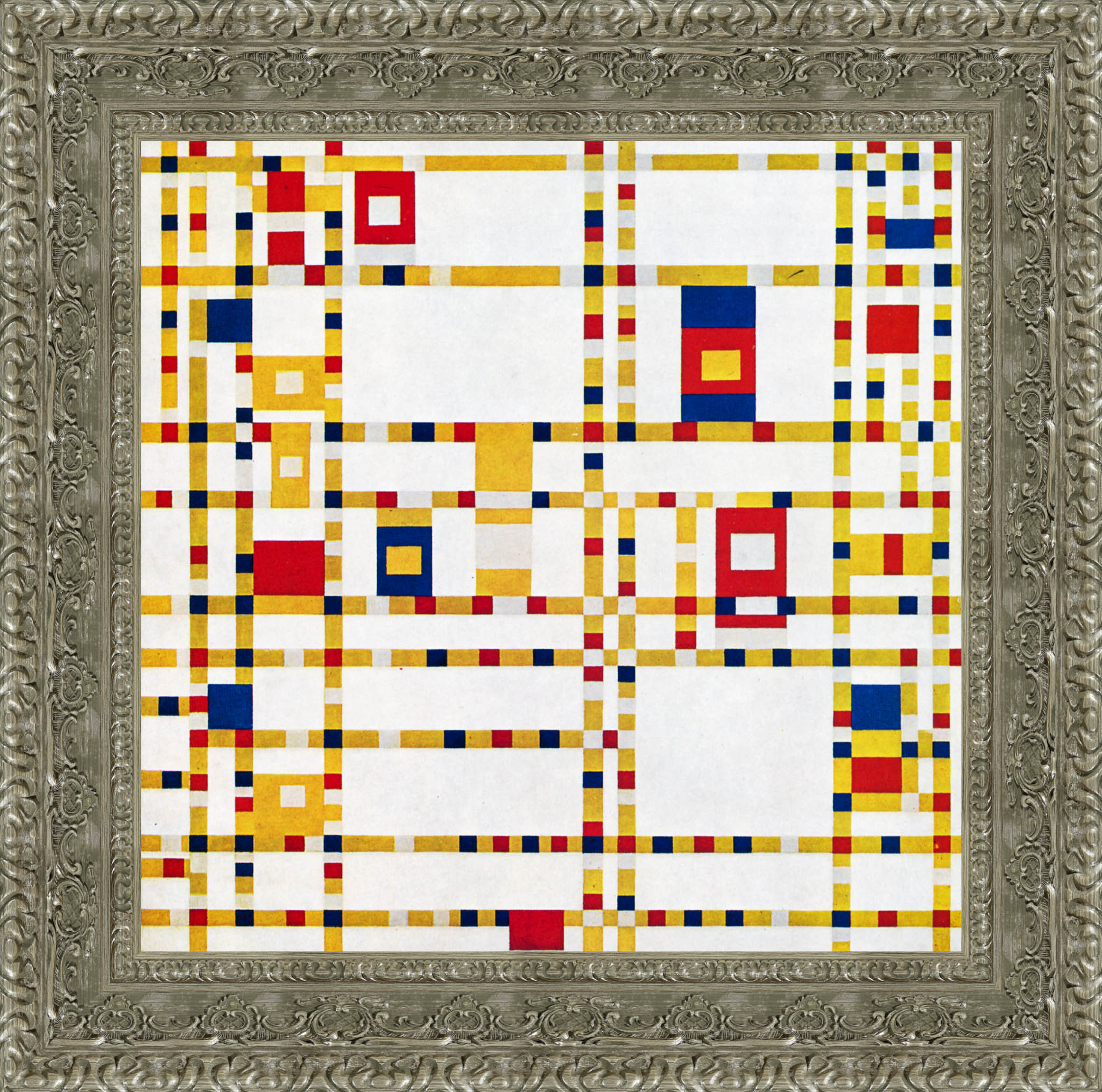 Broadway Boogie Woogie – Piet Mondrian, 1942 - 43 - Canvas Classics