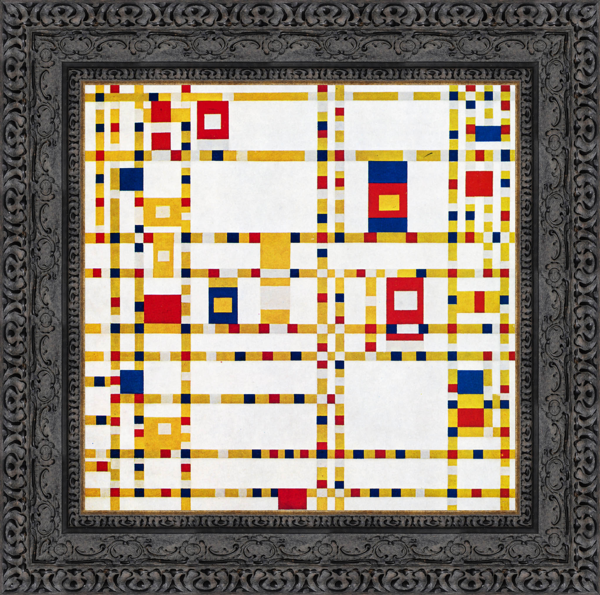 Broadway Boogie Woogie – Piet Mondrian, 1942 - 43 - Canvas Classics