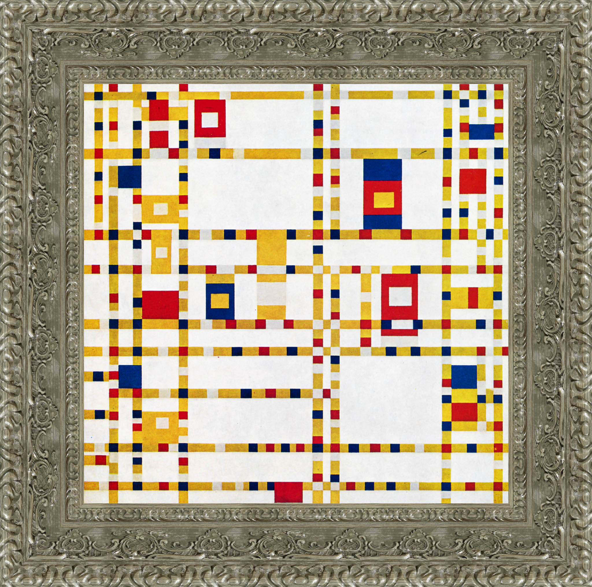 Broadway Boogie Woogie – Piet Mondrian, 1942 - 43 - Canvas Classics