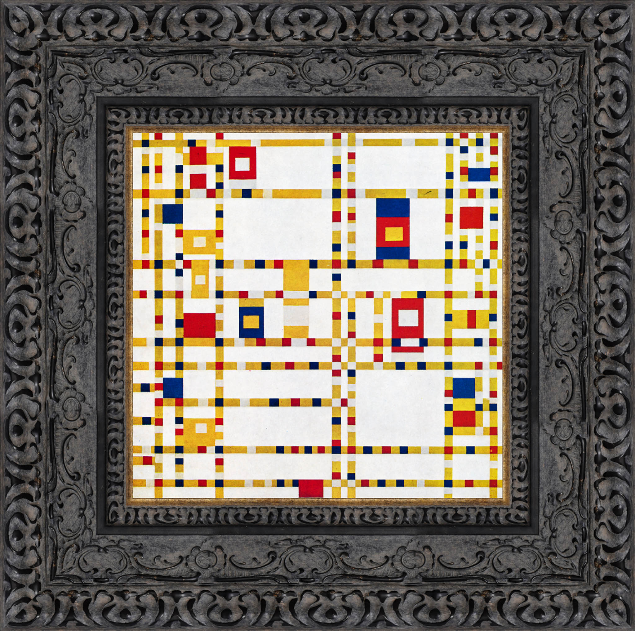 Broadway Boogie Woogie – Piet Mondrian, 1942 - 43 - Canvas Classics