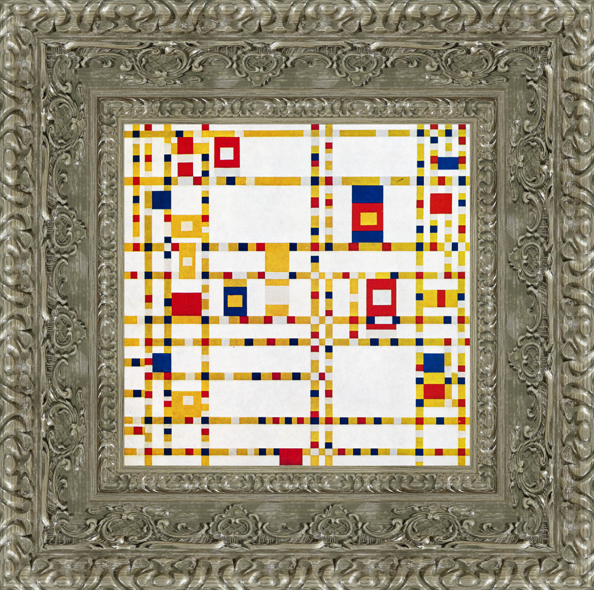 Broadway Boogie Woogie – Piet Mondrian, 1942 - 43 - Canvas Classics
