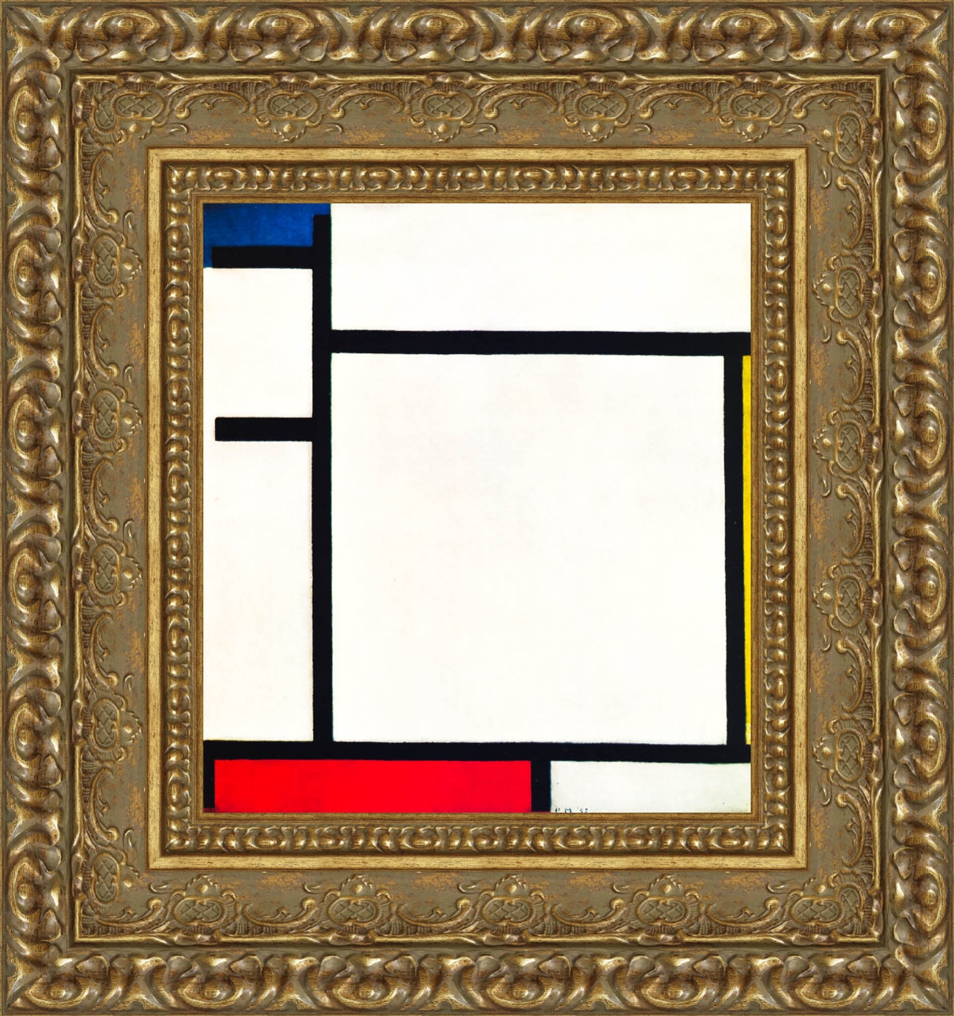 Composition with Blue, Red, Yellow and Black – Piet Mondrian, 1922 - Canvas Classics