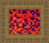 Composition Checkerboard Dark Colours – Piet Mondrian, 1919