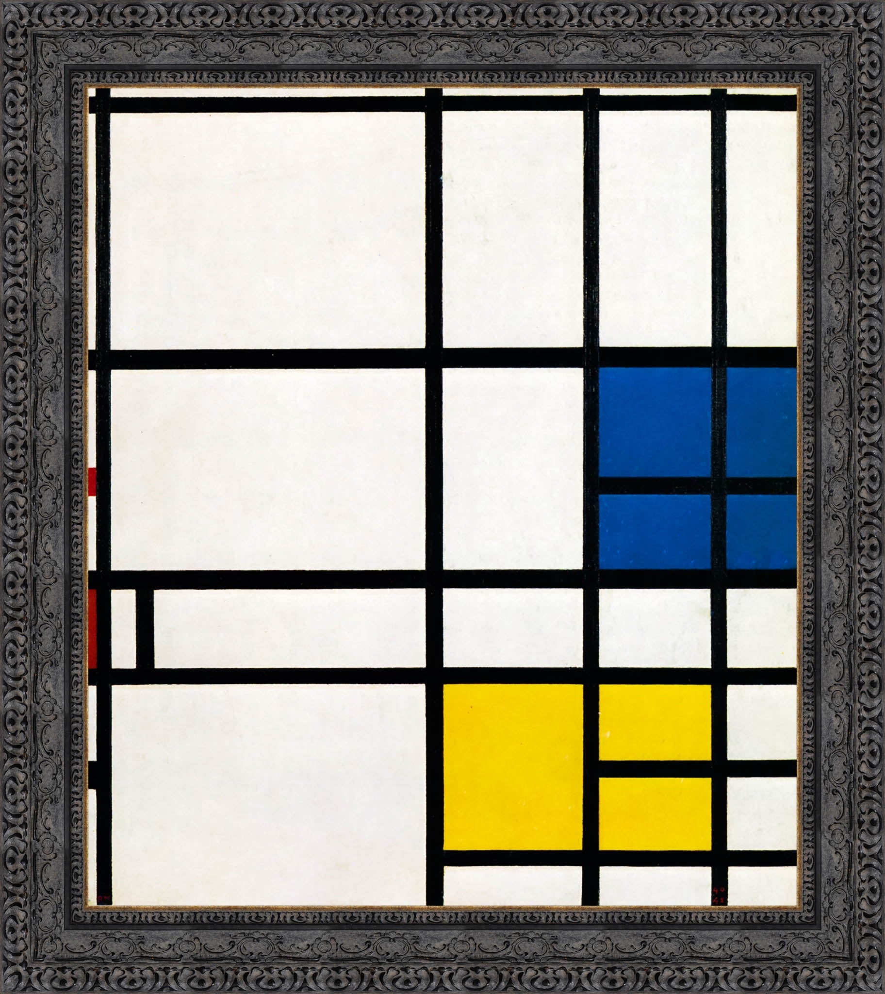 Composition London - Piet Mondrian. 1940-42