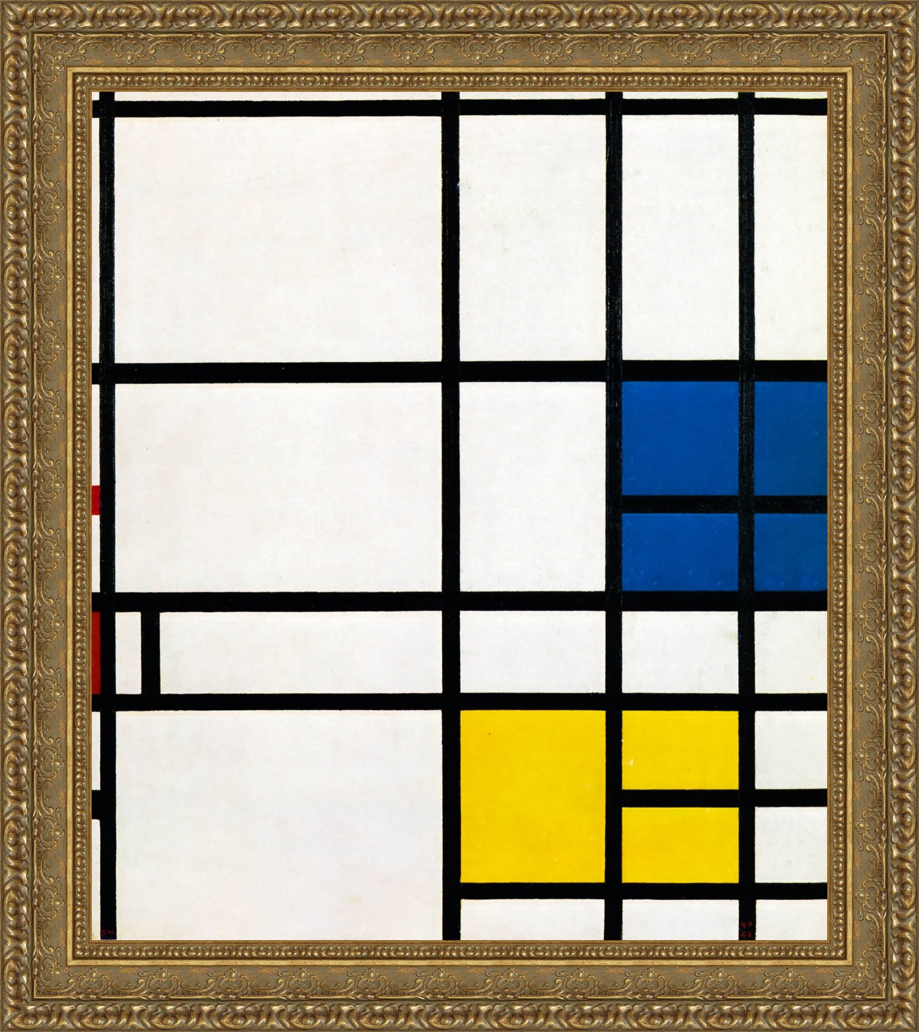 Composition London - Piet Mondrian. 1940-42