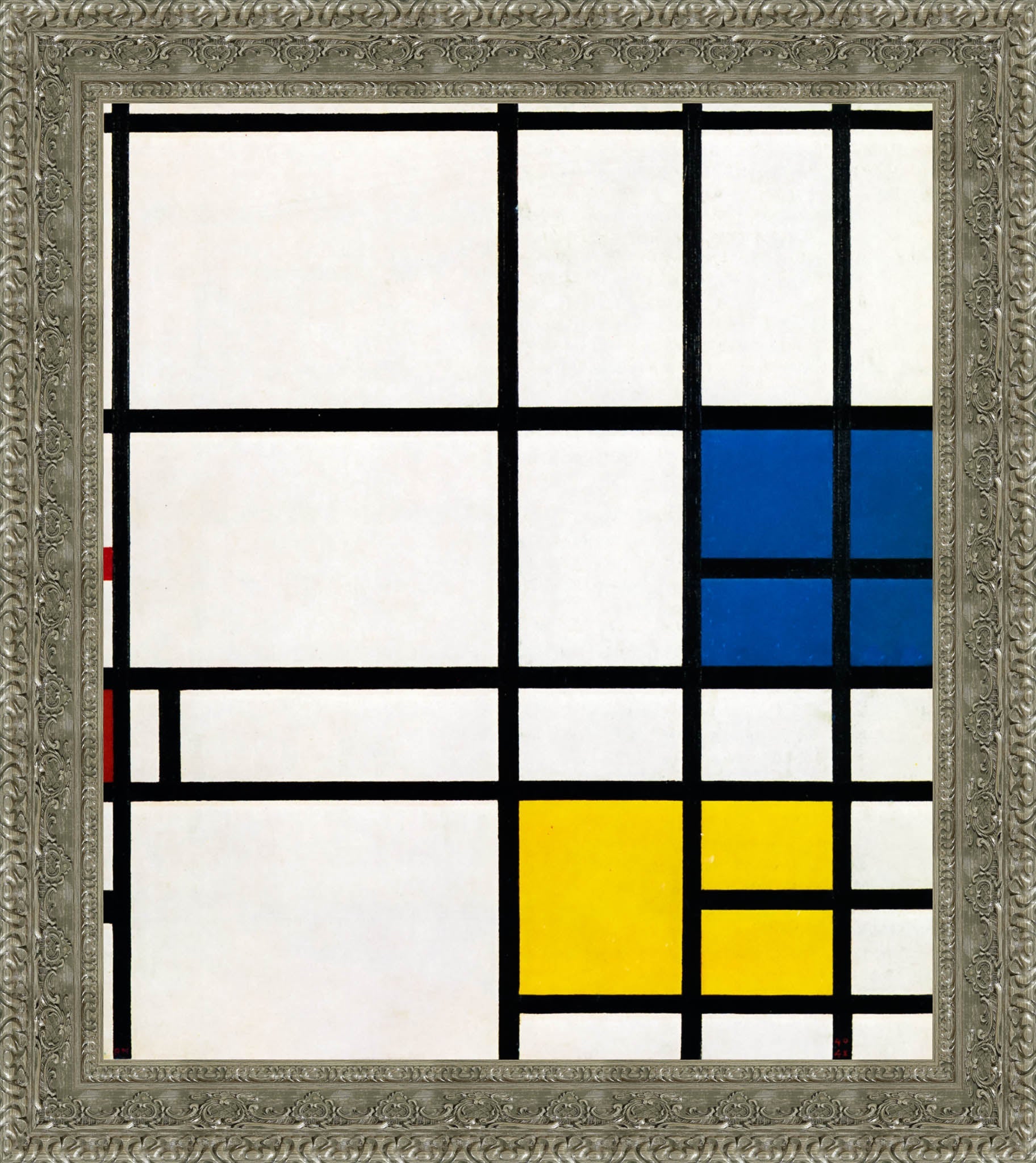 Composition London - Piet Mondrian. 1940-42