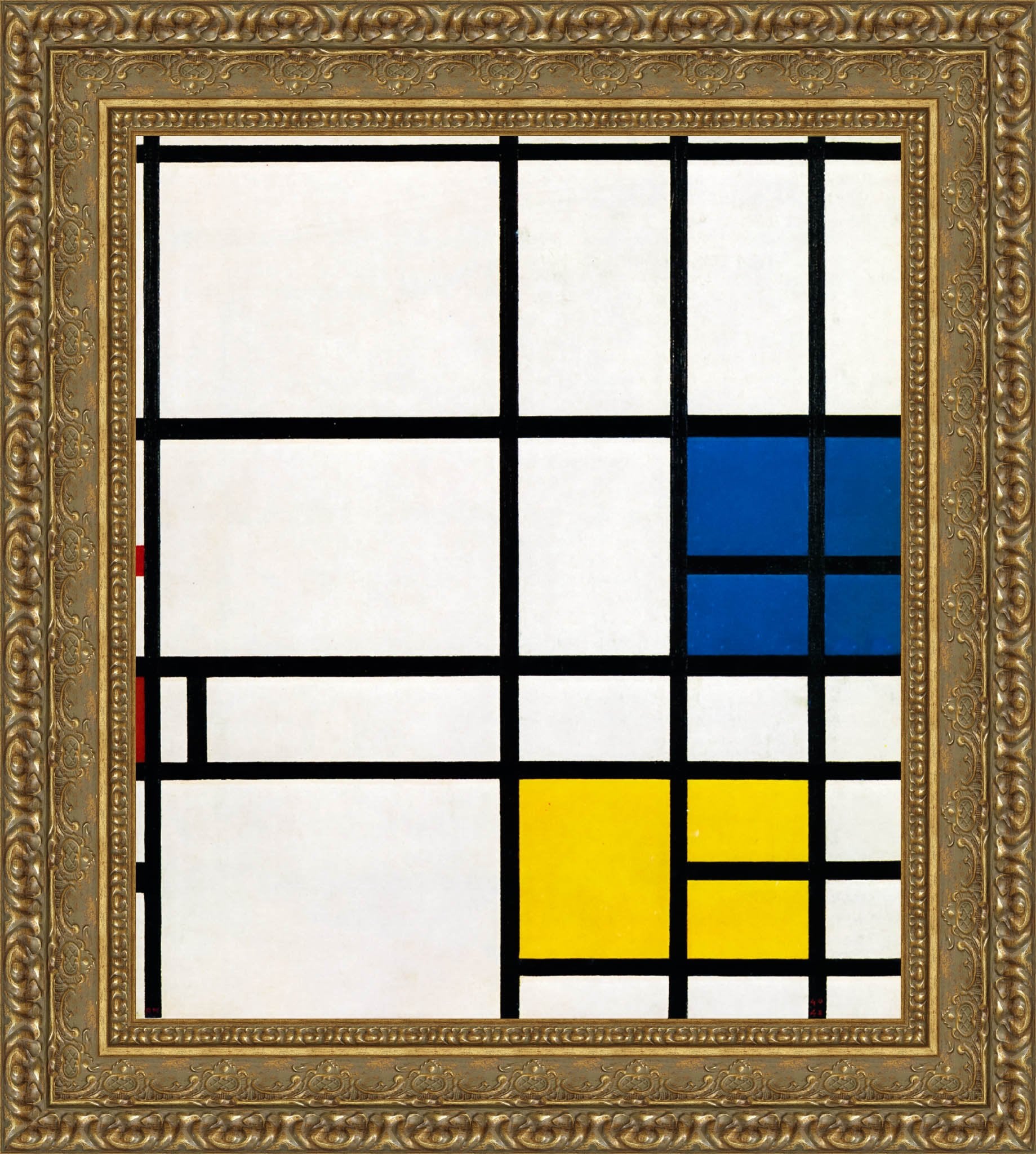 Composition London - Piet Mondrian. 1940-42