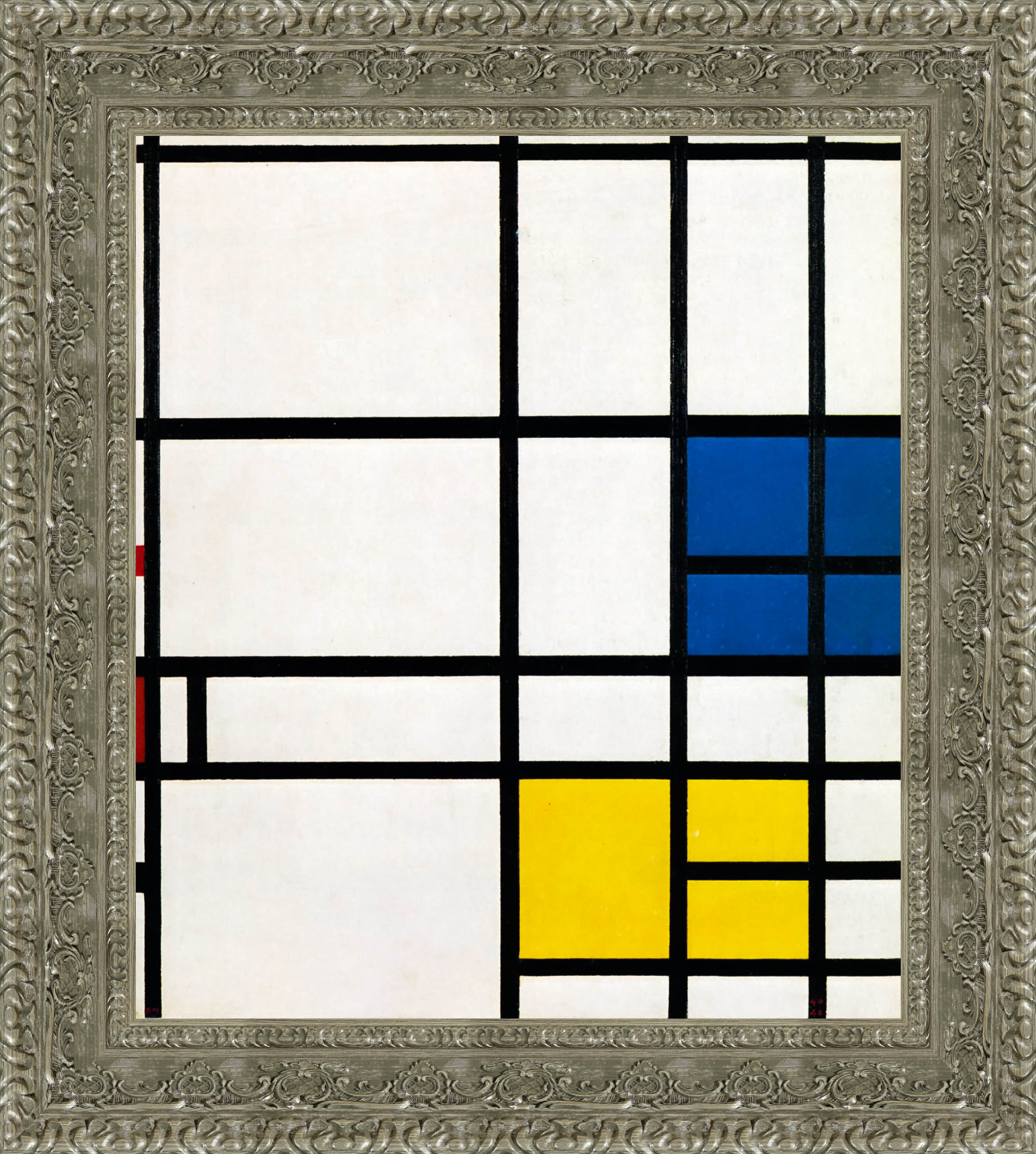 Composition London - Piet Mondrian. 1940-42
