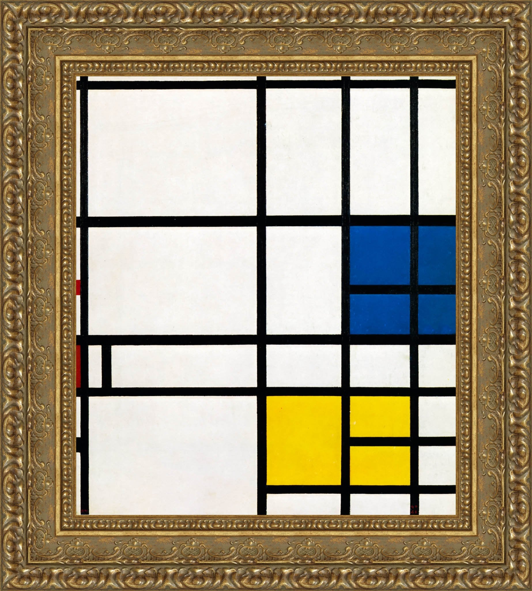 Composition London - Piet Mondrian. 1940-42