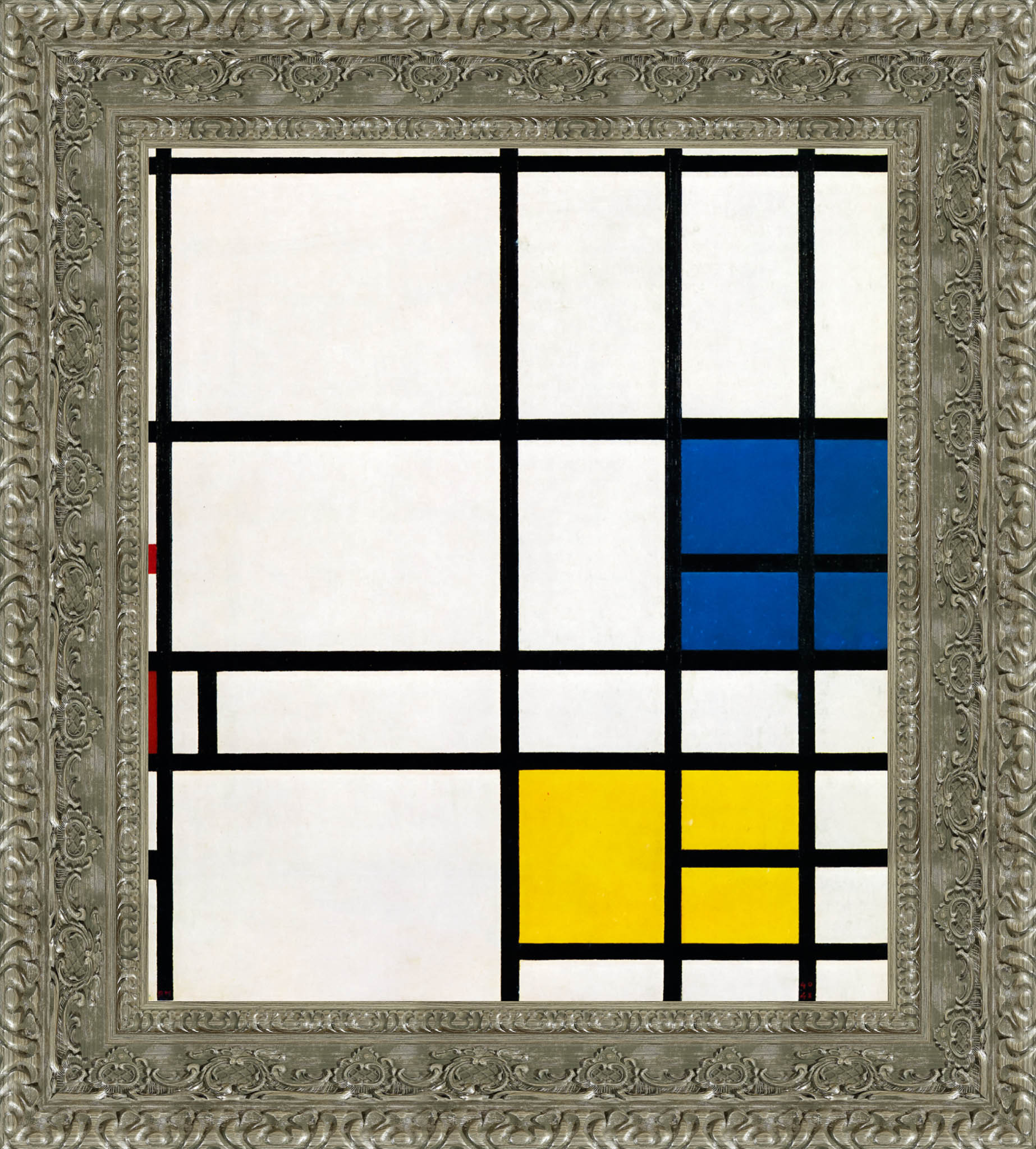 Composition London - Piet Mondrian. 1940-42