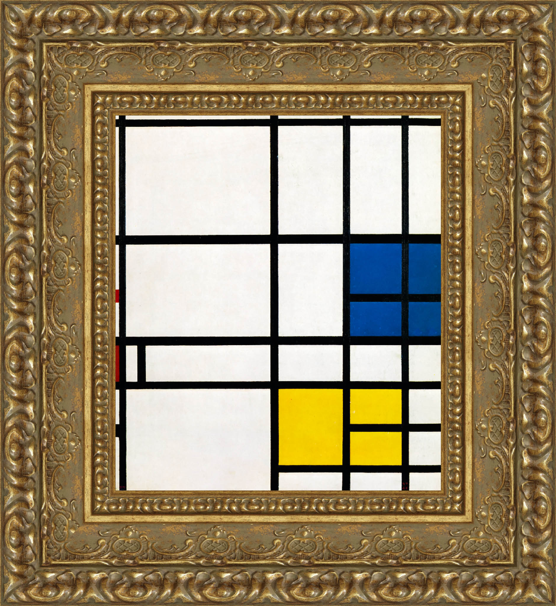 Composition London - Piet Mondrian. 1940-42