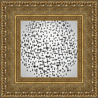 Gold frame