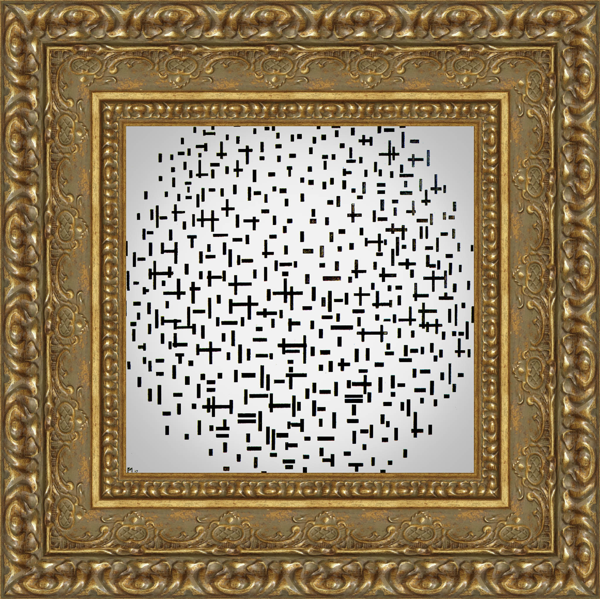 Composition With Lines 1917 - Canvas Classics