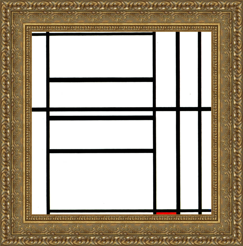 Composition with Red – Piet Mondrian, 1939
