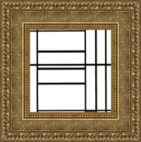 Gold frame
