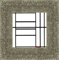 Silver frame