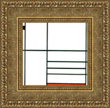 Composition with Red and Black – Piet Mondrian, 1936