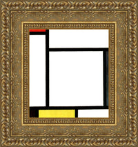 Gold frame