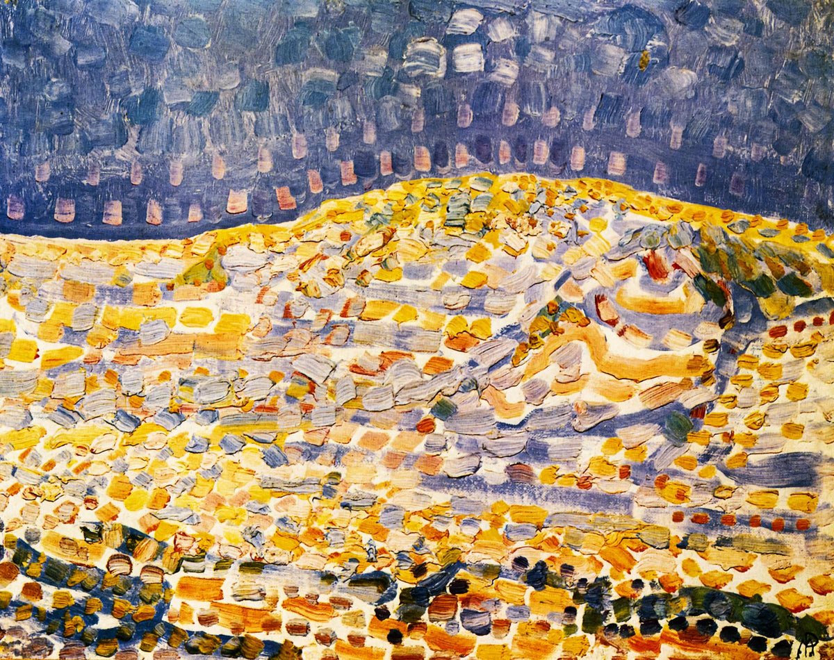 Dune II – Piet Mondrian, 1909, framed