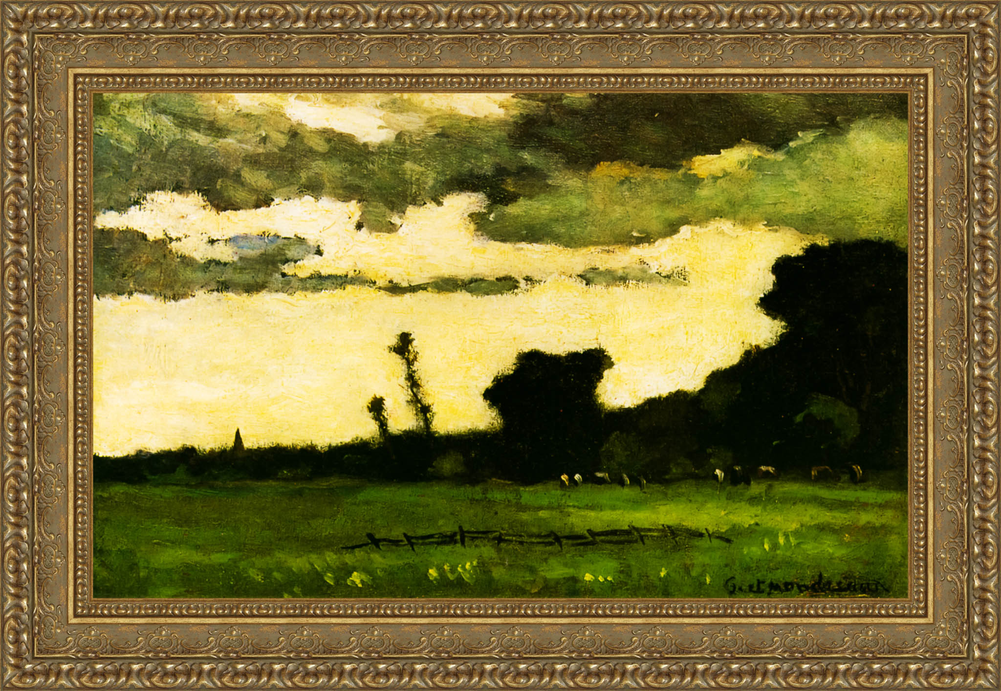 Dusk 1890 - Canvas Classics