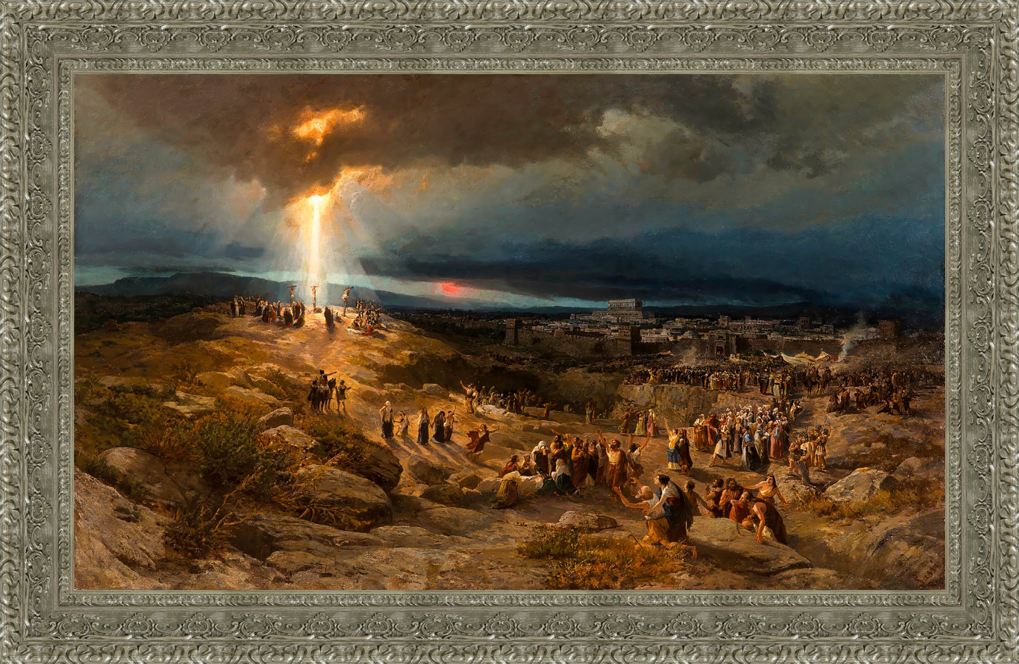 Calvary – Pietro Sassi, 1887 - Canvas Classics